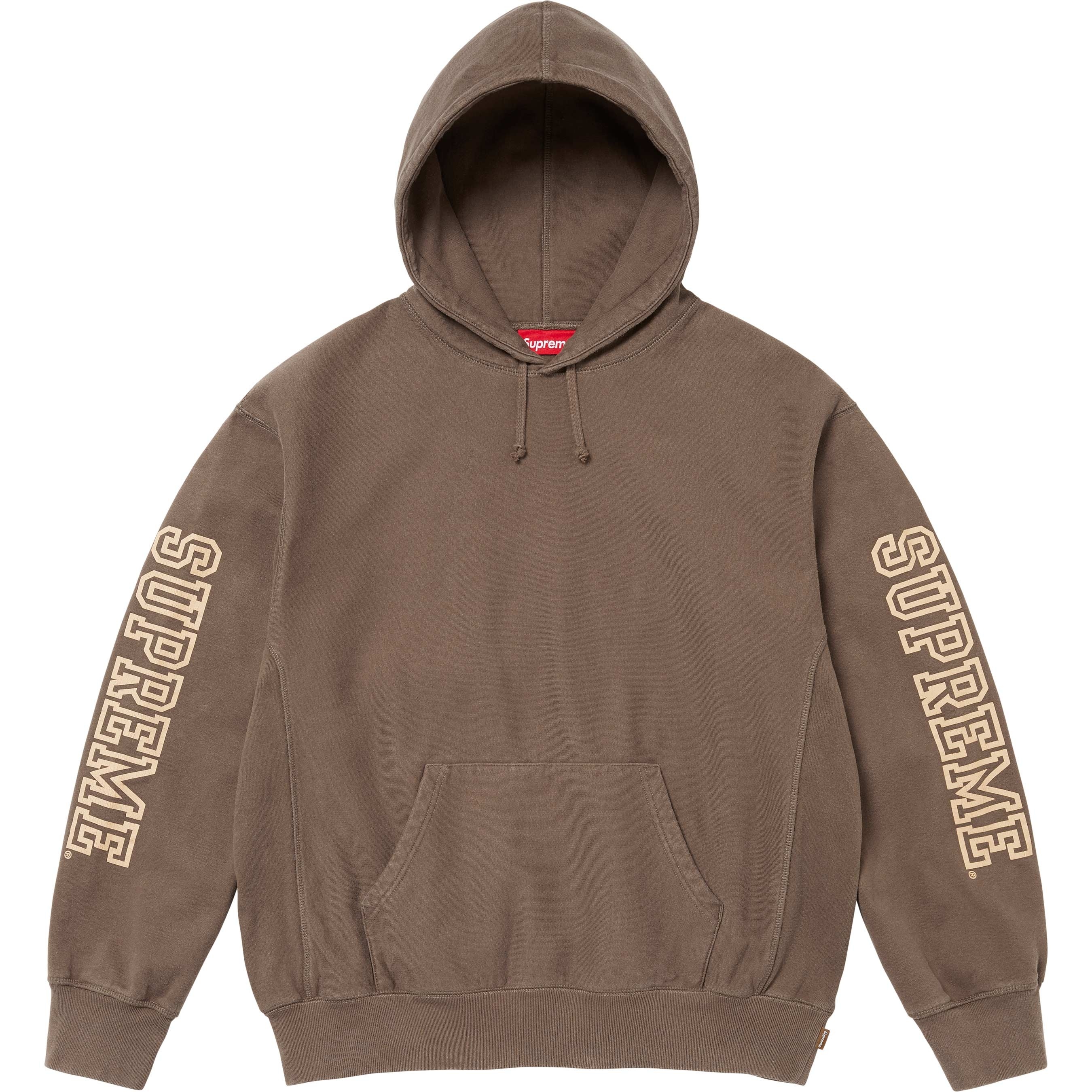 Collegiate Sleeve Hooded Sweatshirt view 5